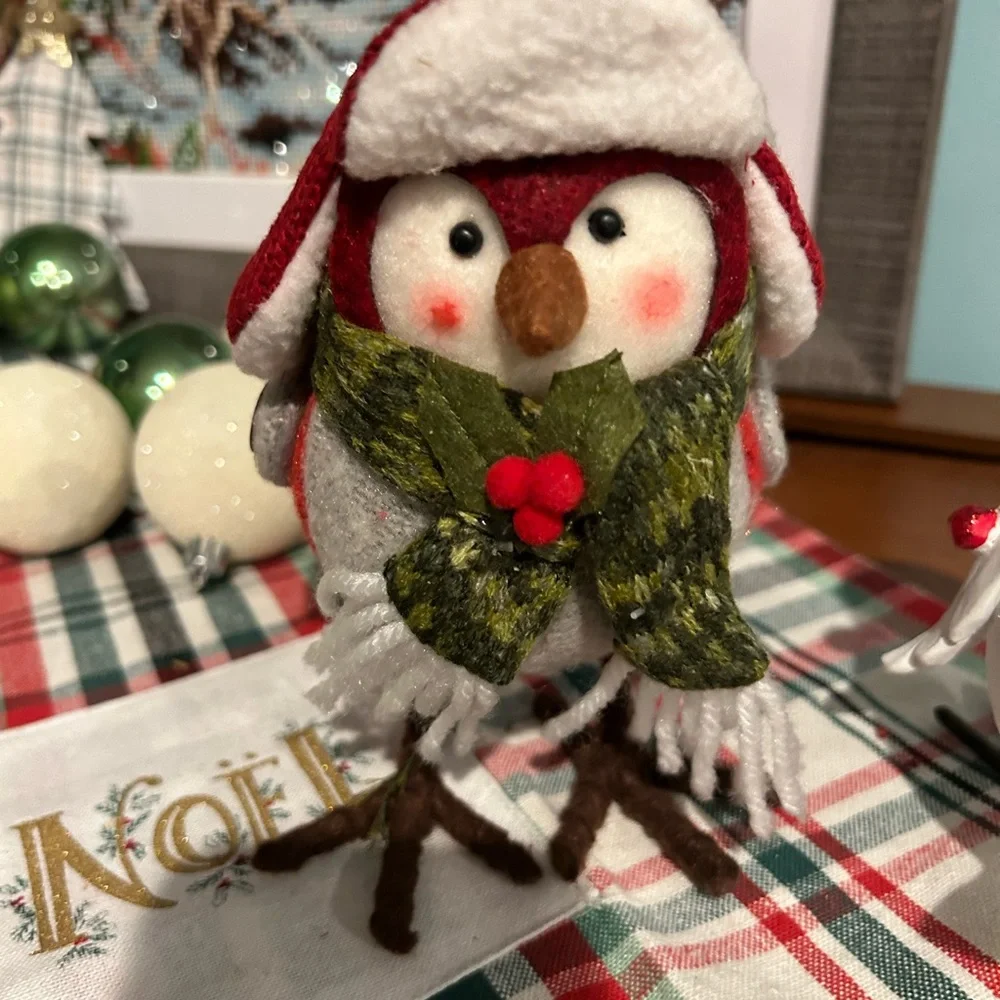 Rare Target Featherly Friends 2013 and resin Christmas bird
